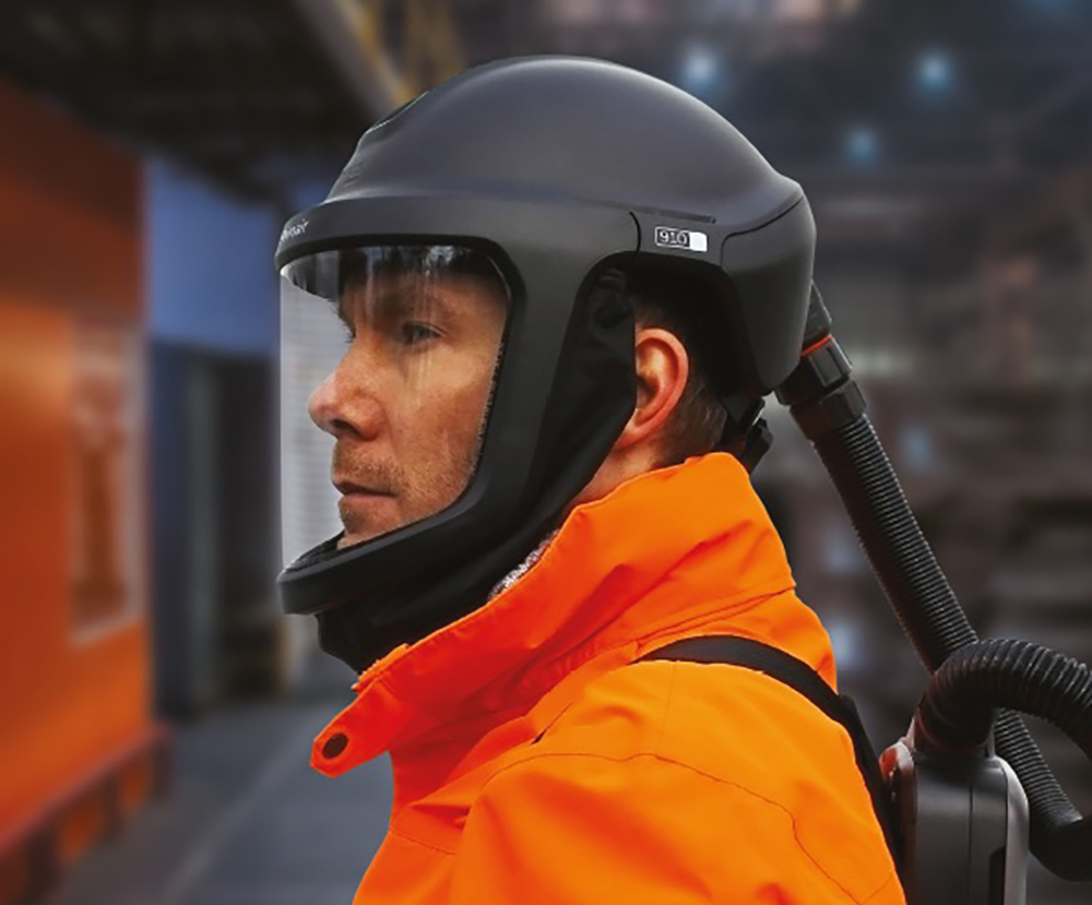 The North Primair 900 Series Headgear is designed for easy donning and doffing. Photo courtesy of Honeywell.